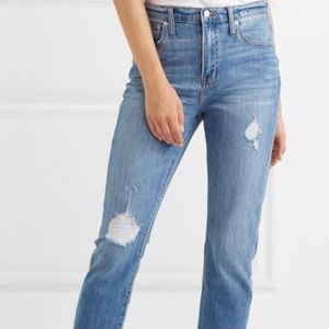 Madewell High-Rise Slim Boyjean Step-Hem